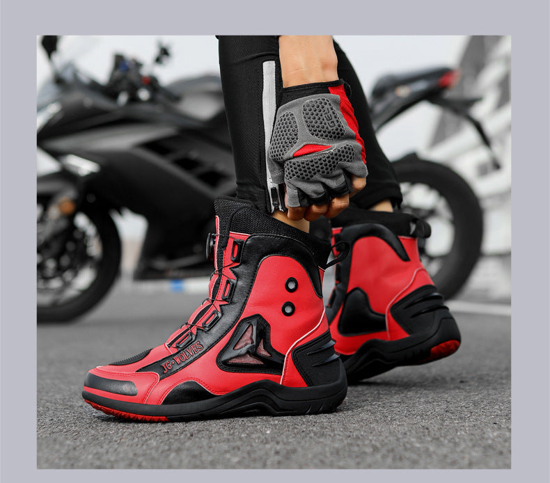 Motorcycle Long Mountain Locomotive Road Anti-skid Protection Off-road Lightweight Commuter Worker Boot