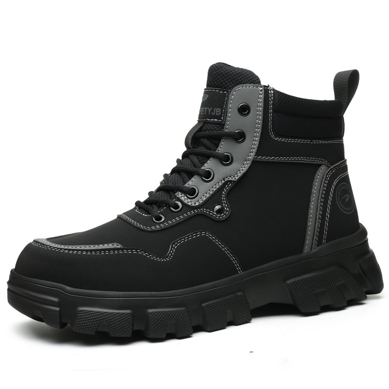 High-top Safety Boots Smash And Pierce Resistant Steel Tips