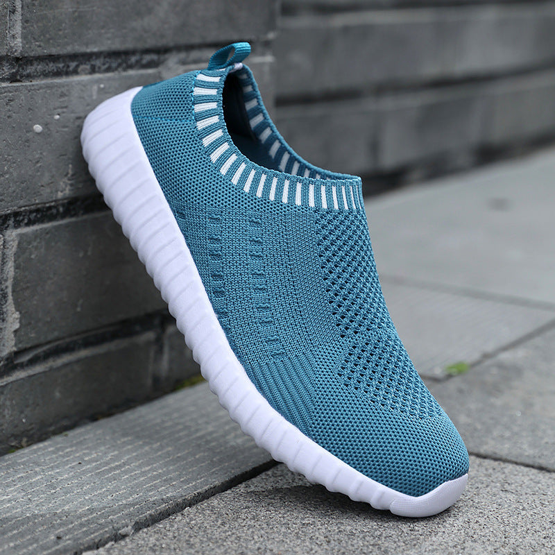 Fashion Slip On Female Walking Shoes Lightweight Flat Shoes Women