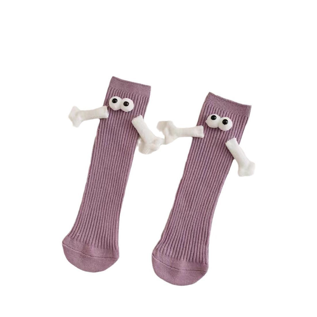 Cotton Magnetic Handle Cute Hand Socks Summer Tube Socks