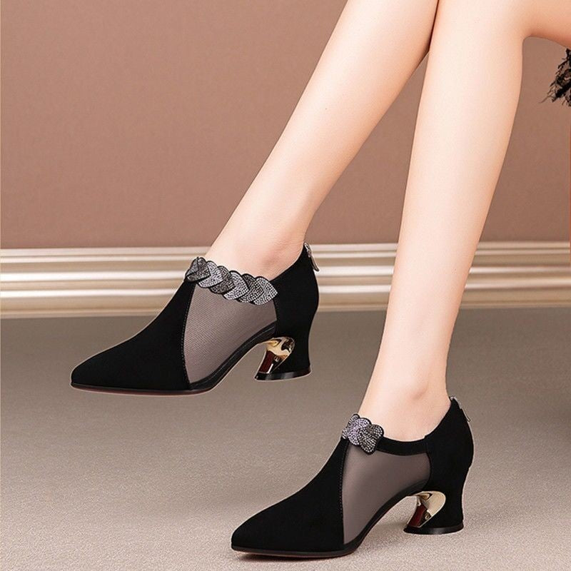 New Style Mesh Single Shoes Women Hollow