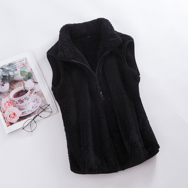 Double-sided Fleece Sweater Women's Warm Thickened Outdoor