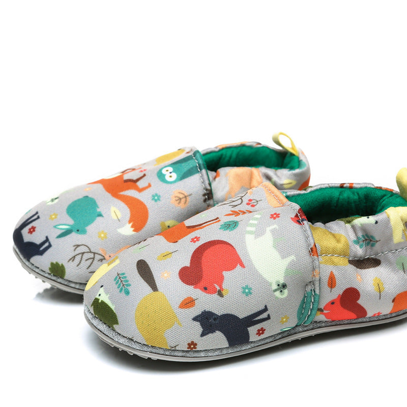 Cartoon Floor Shoes Home Soft Sole Baby Shoes