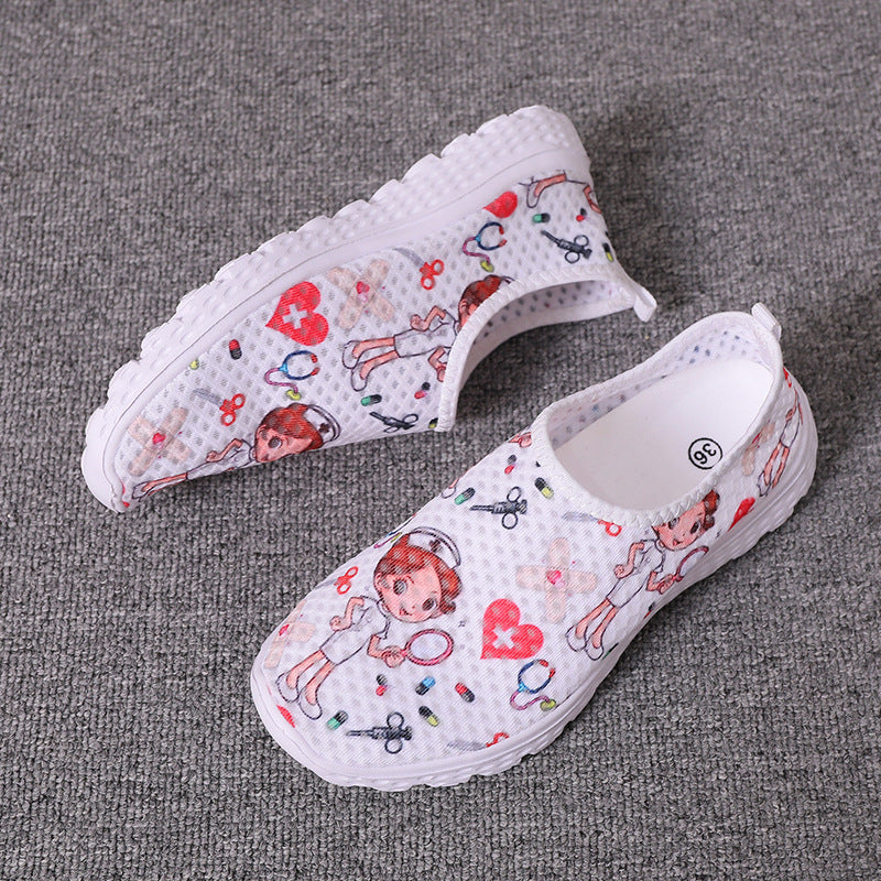 Shallow Mouth Large Size Casual Shoes Women