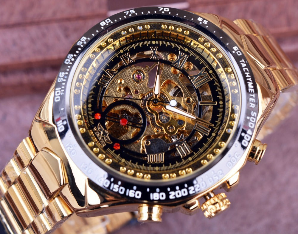 Hollow Automatic Mechanical Watch