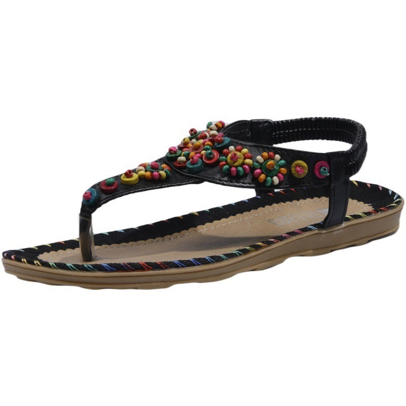 Sandals Women's Beaded Beach Shoes Women