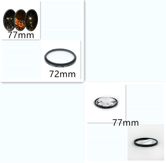 Half Moon Mirror Half Magnifier SLR Accessories