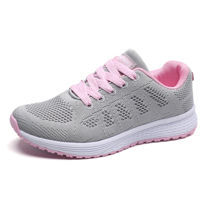 Women Casual Shoes Fashion Breathable Walking Mesh Flat Shoes Woman White Sneakers Women Tenis Feminino Female Shoes