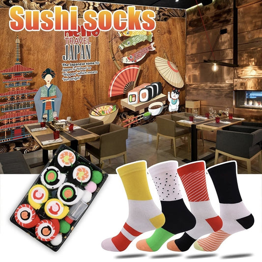 Fashion And Creative Simulation Sushi Socks