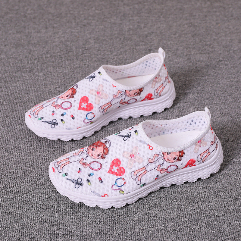 Shallow Mouth Large Size Casual Shoes Women