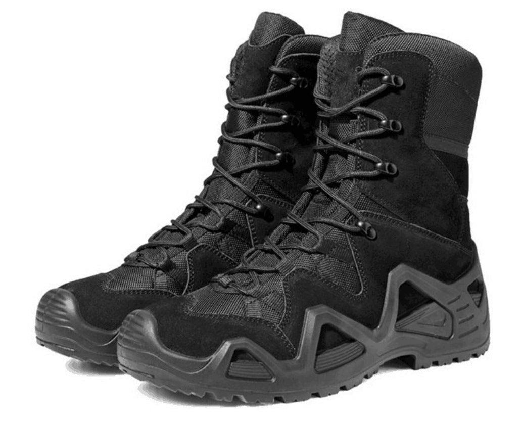 Mid-top High-top Military Fans Outdoor Training Hiking Shoes Military Fans Combat Boots