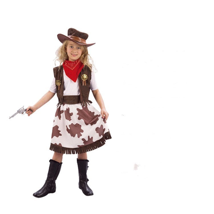 Boys And Girls Cowboy Costumes Christmas Children's Cowboy Costumes