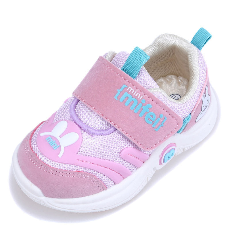 Breathable mesh shoes, men's and children's shoes, baby non-slip toddler shoes, functional shoes