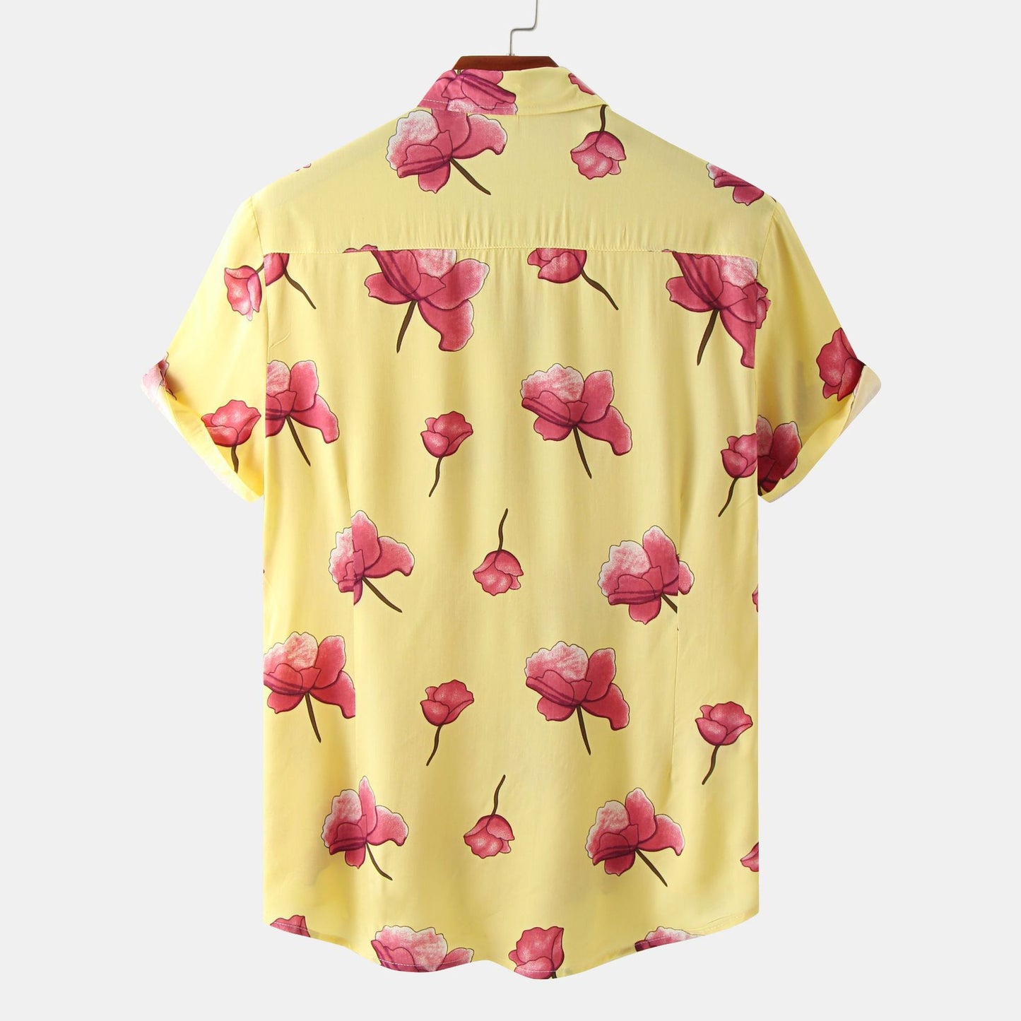 Short Sleeve Floral Shirt Men's Hawaiian