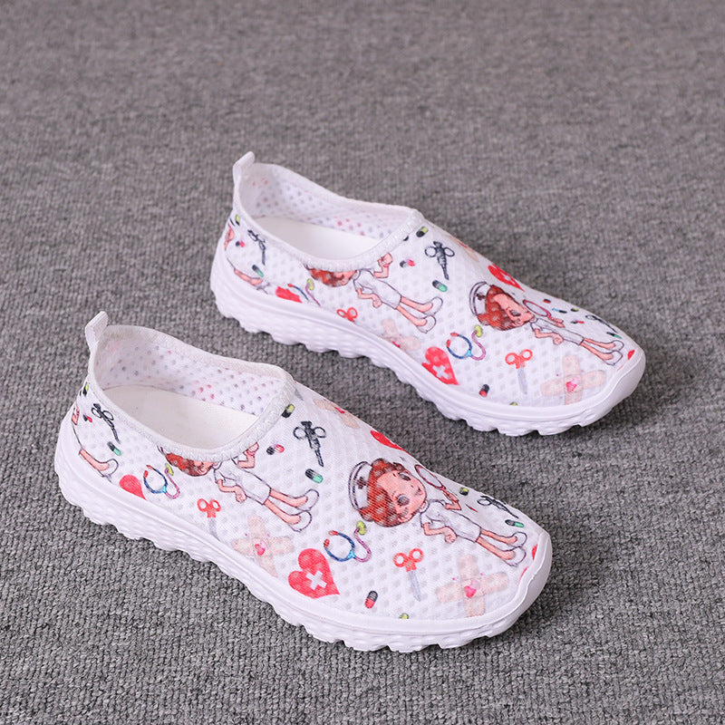 Shallow Mouth Large Size Casual Shoes Women