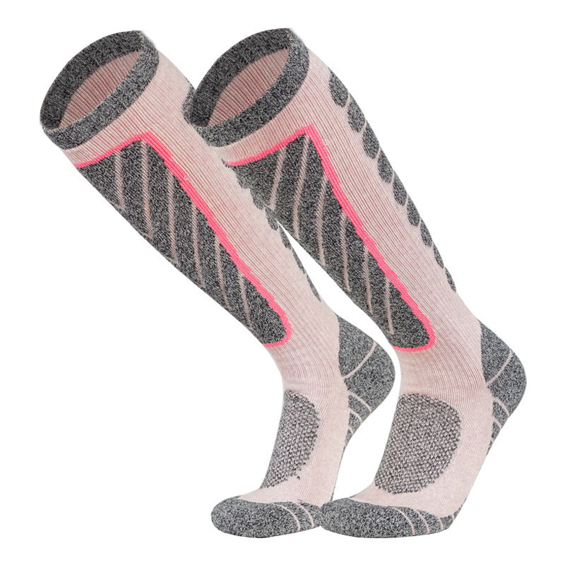 Men's And Women's Fashionable Warm Long Ski Socks