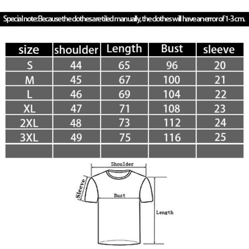 European And American Gambler Digital Printing Casual Round Neck Short Sleeves T-shirt