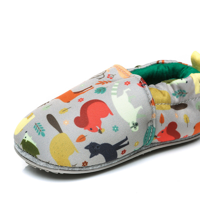 Cartoon Floor Shoes Home Soft Sole Baby Shoes