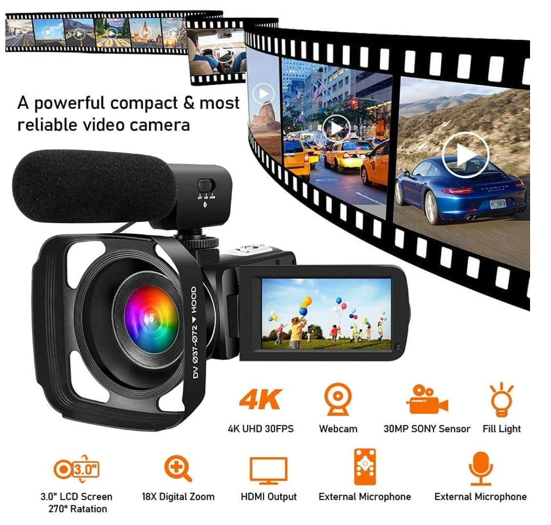 English Product 27K HD 48 Million Pixel Digital Video Camera Home Travel Camera DV06S