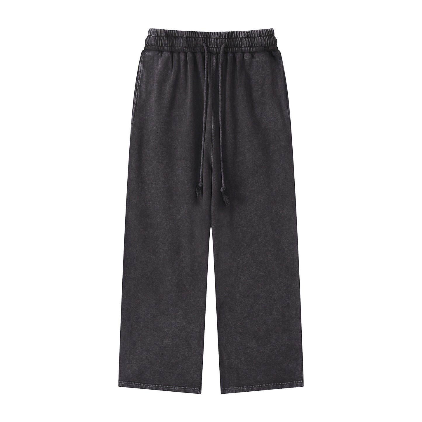 Retro Baggy Straight Trousers Men's And Women's Same Pants