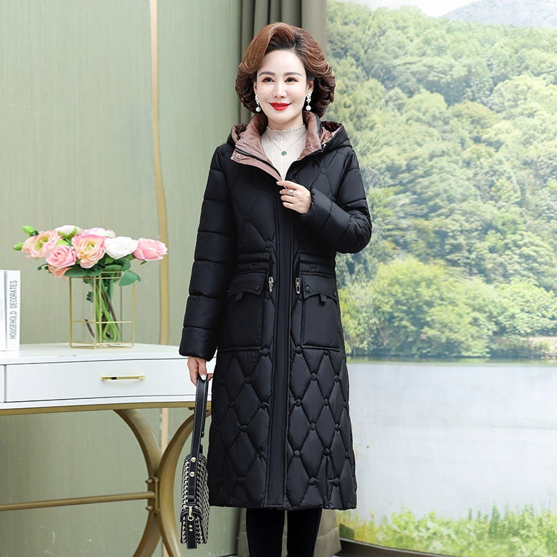 Thickened Warm Cotton Coat Plus Size Loose Winter