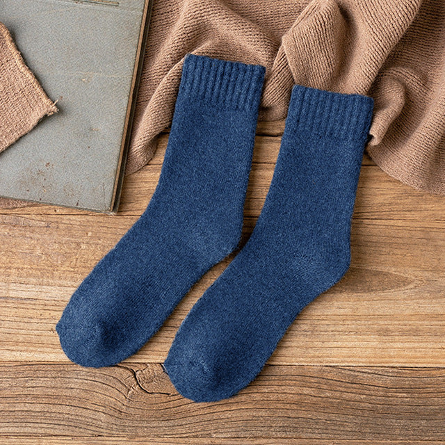 Men's And Women's Same Wool Cotton Socks