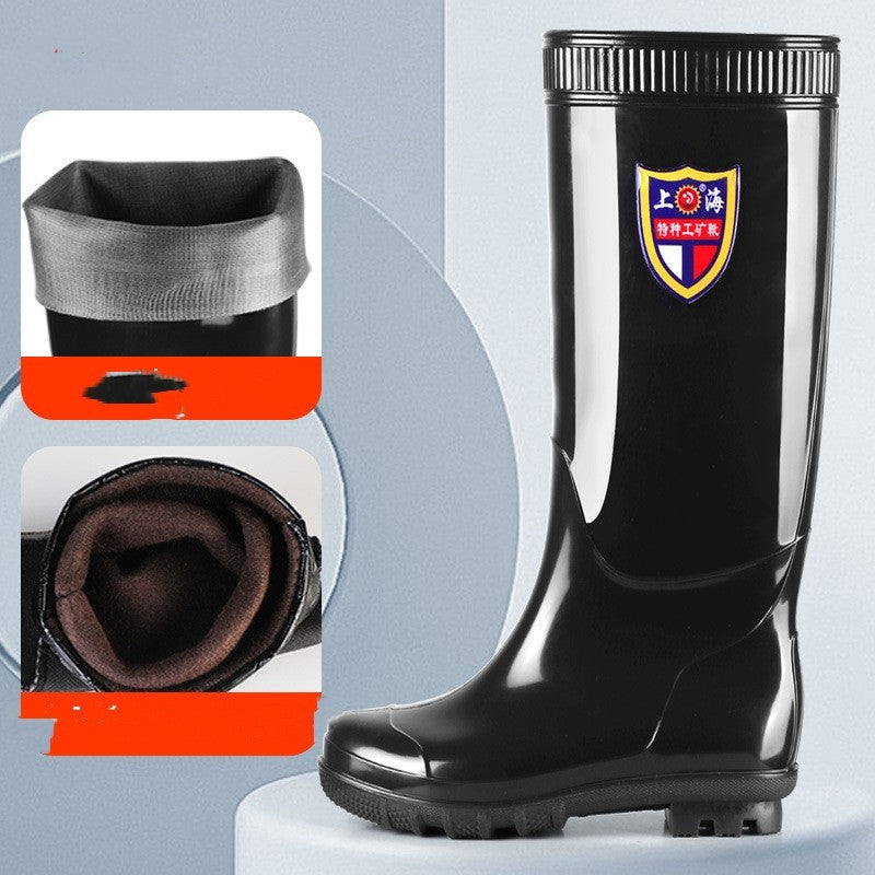 Men's Thick Labor Protection Rain Boots