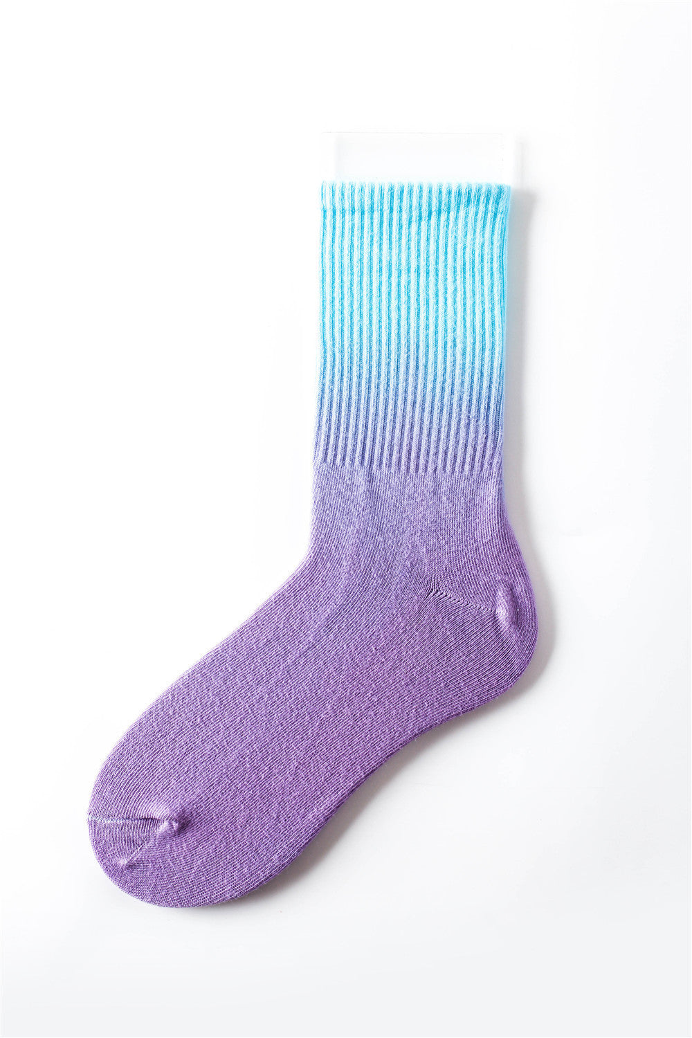 Gradient Color Tube Socks Tie-dye For Men And Women