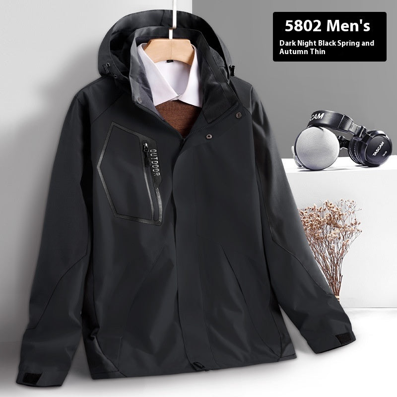 Shell Jacket Thin Windproof Waterproof Outdoor