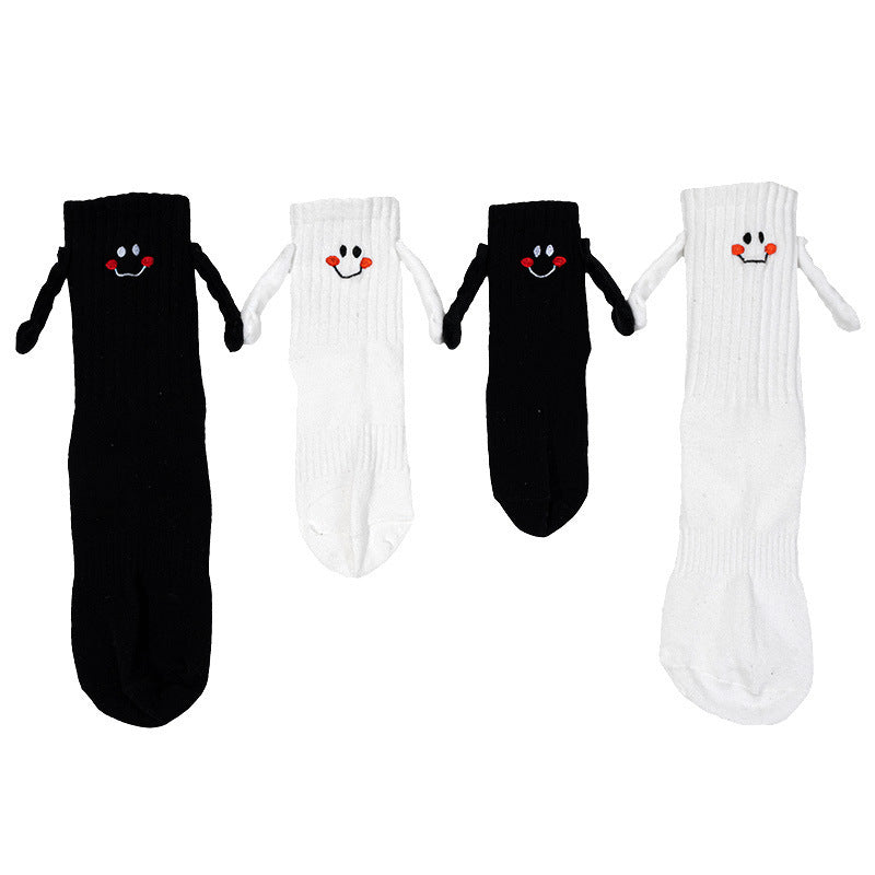 Magnetic Hand-holding Socks For Boys And Girls Tube Socks