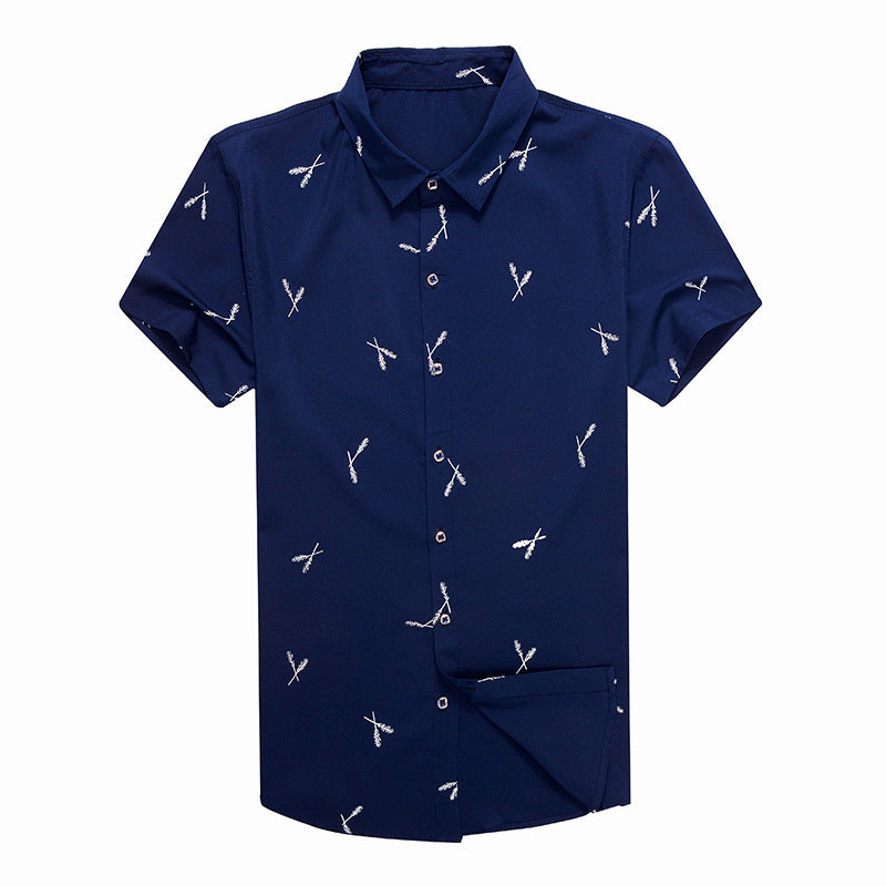 Men's Shirt Short Sleeve Business Casual