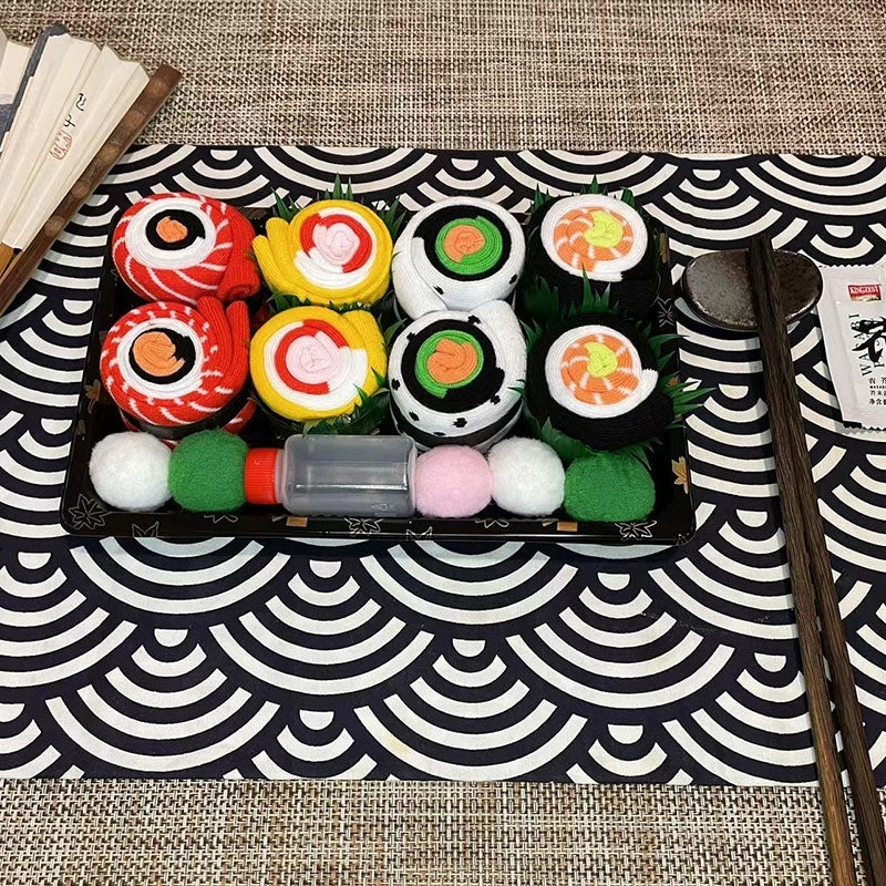 Fashion And Creative Simulation Sushi Socks