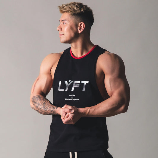 Men's Sports Fitness Sleeveless Casual Vest