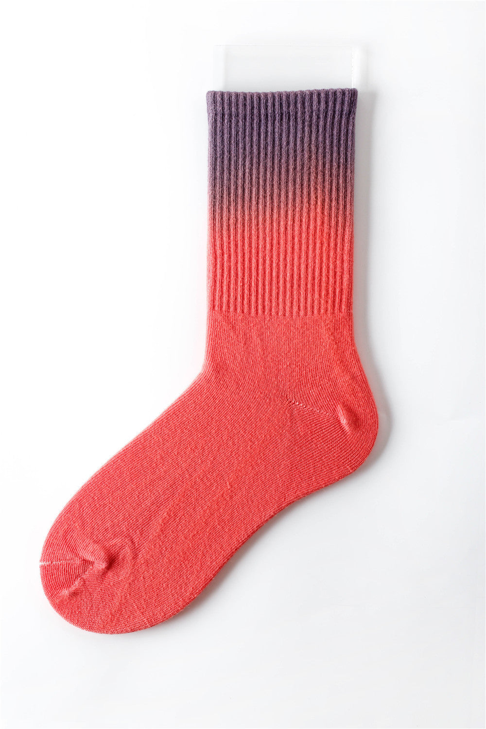 Gradient Color Tube Socks Tie-dye For Men And Women