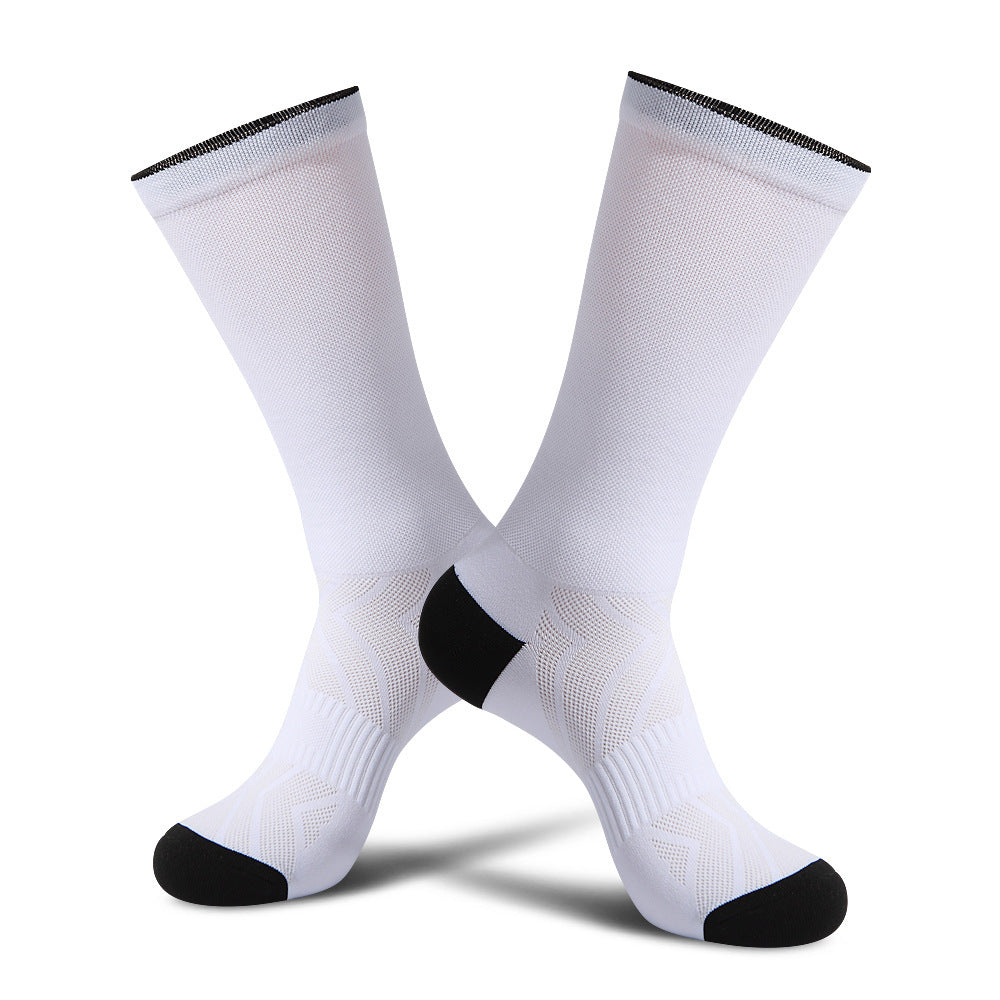 Polyester Plus Velvet Loop Nylon Sports Socks