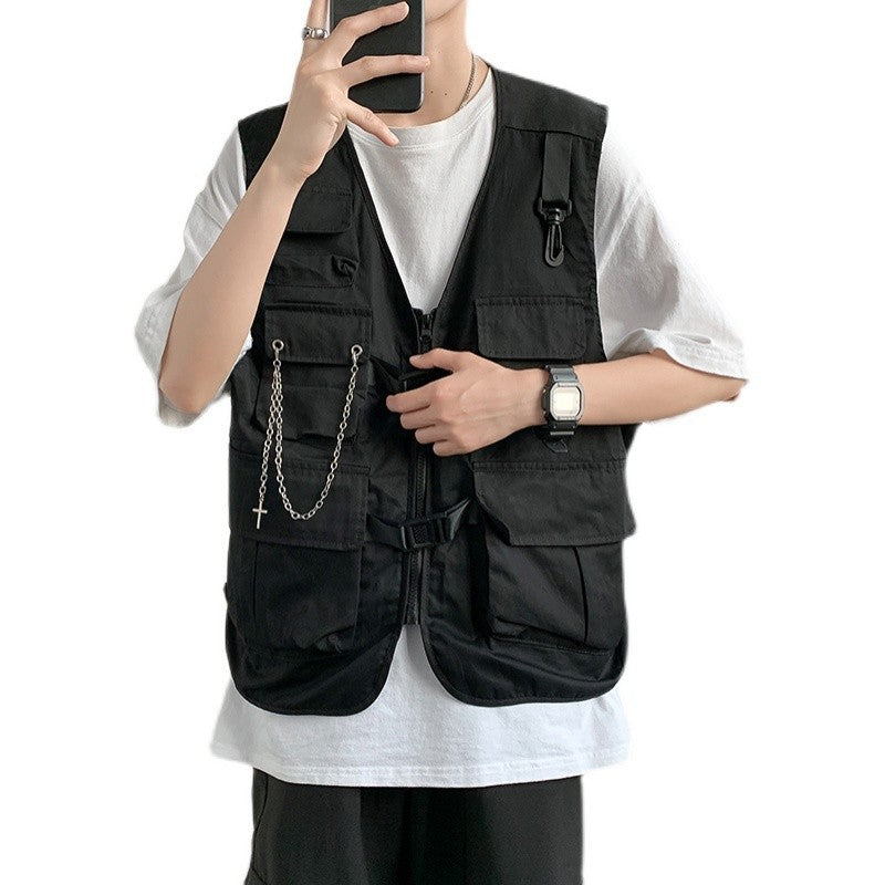 Functional Wind Tooling Tactics Sleeveless Vest