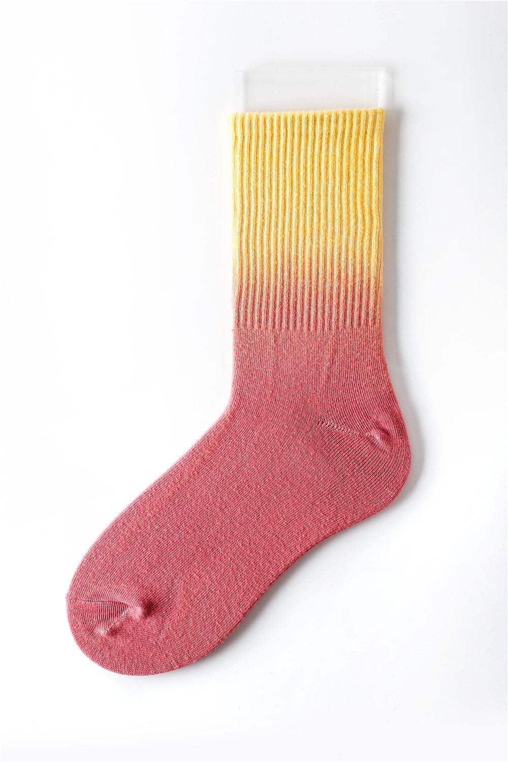 Gradient Color Tube Socks Tie-dye For Men And Women