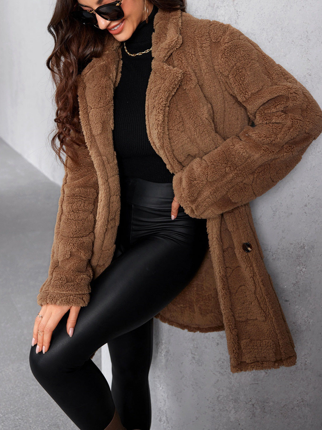 Fashion Personality New Loose Overcoat Women